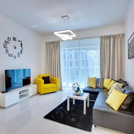 Ferienwohnung Ultra Modern 1BD in Damac Heights Dubai Marina Exterior foto