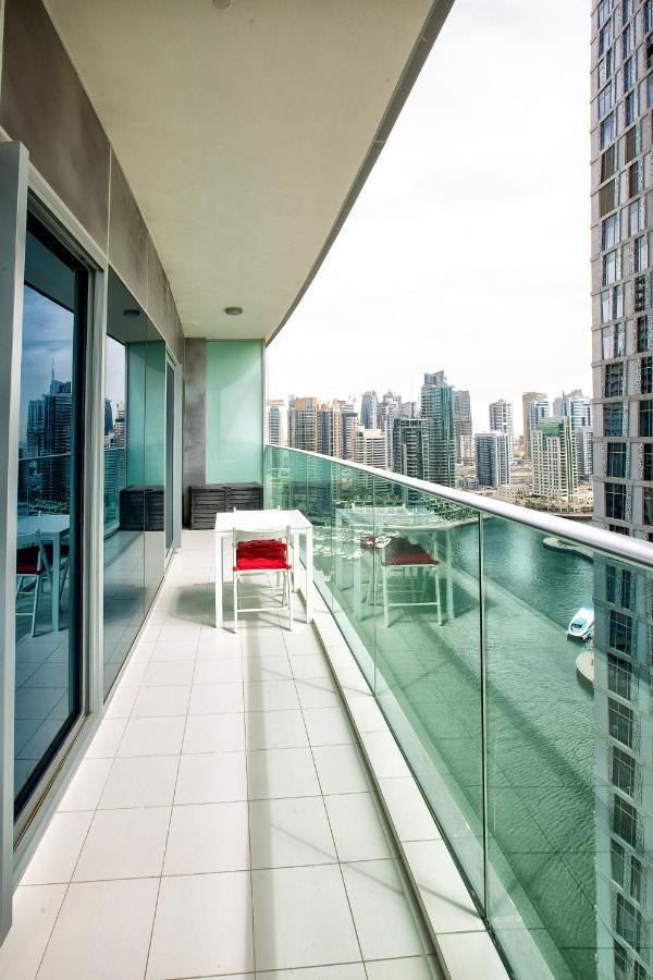 Ferienwohnung Ultra Modern 1BD in Damac Heights Dubai Marina Exterior foto