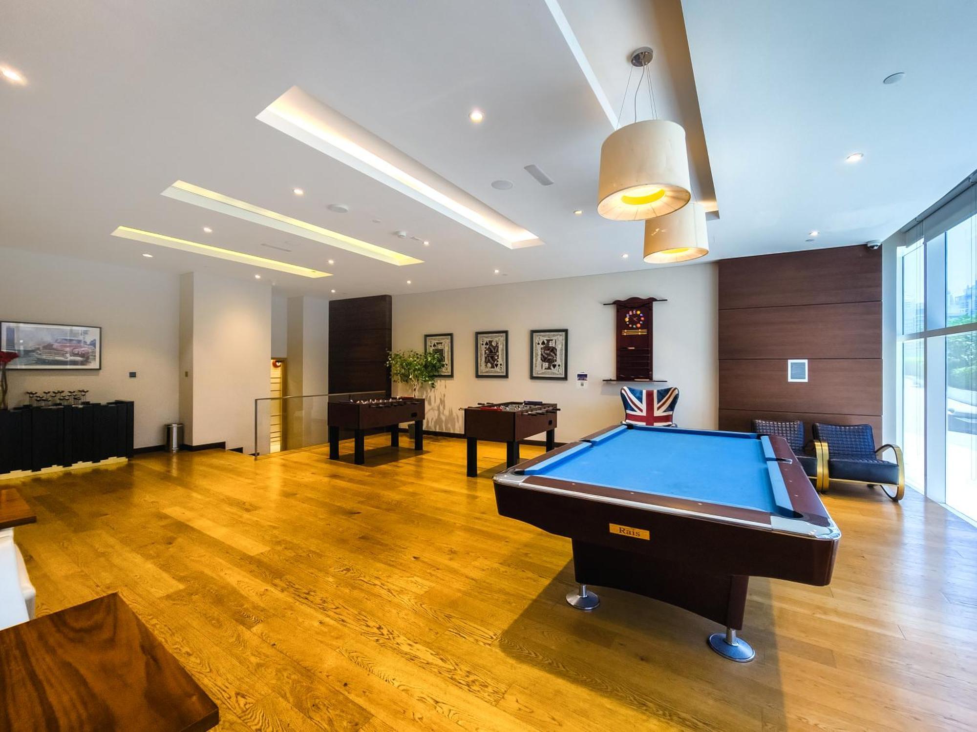 Ferienwohnung Ultra Modern 1BD in Damac Heights Dubai Marina Exterior foto